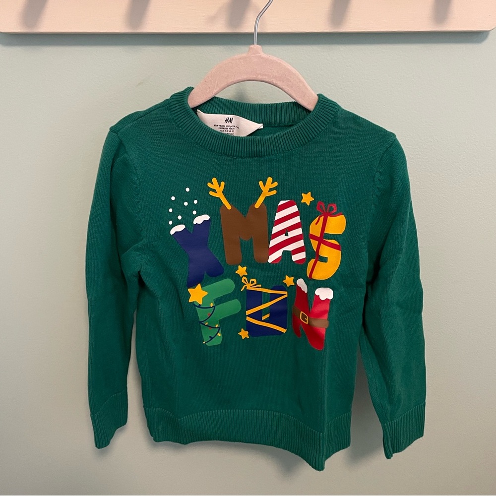 H&M Knit Xmas Fun Sweater
